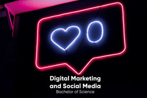 Bachelor of Science Digital Marketing and Social Media an der XU Exponential University.
