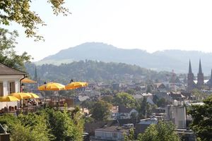 Freiburg bietet eine ideale Lage im Dreiländereck Deutschland-Frankreich-Schweiz 