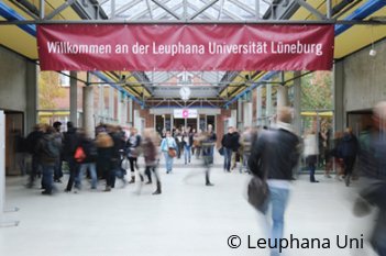 Innenansicht der Leuphana Universität